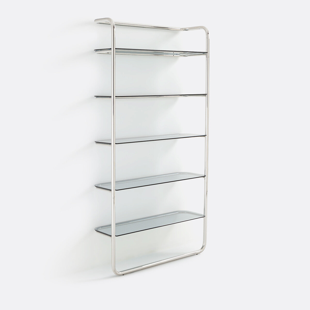 Стеллаж из хромированной стали