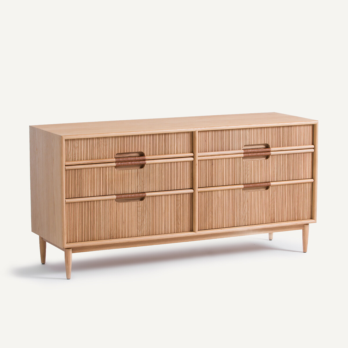 Комод из дуба с шестью ящиками