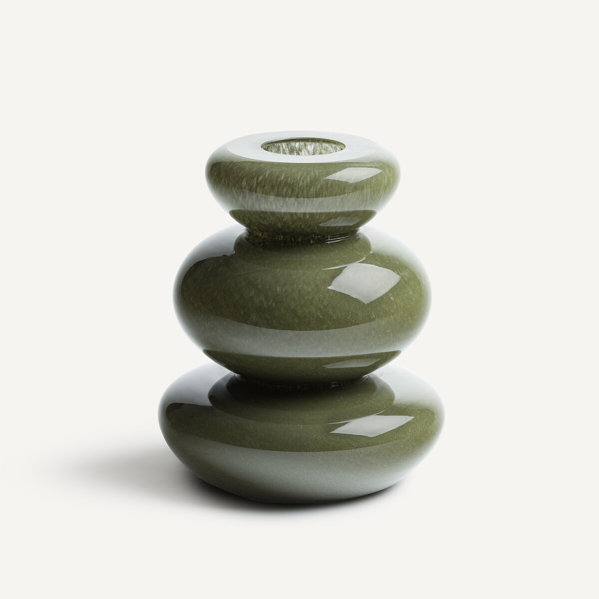 Ваза из дутого стекла В20 см