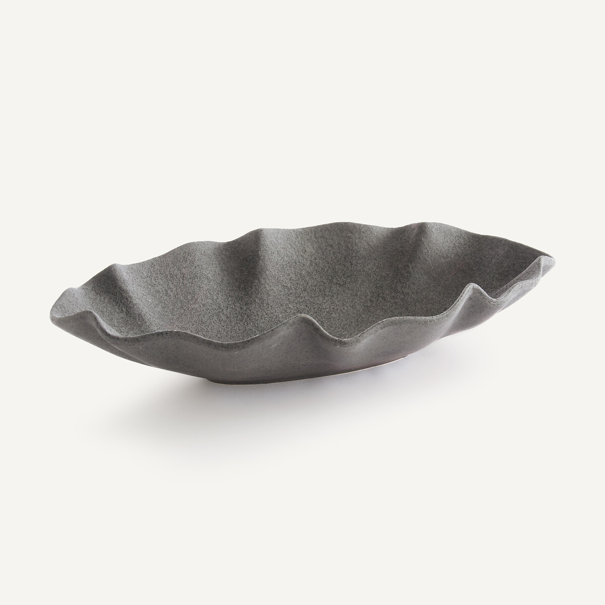 Блюдо из матового фаянса