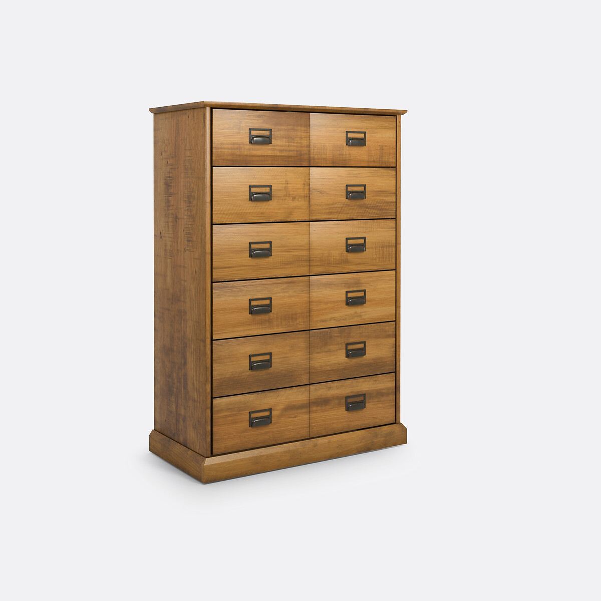 Комод высокий из массива сосны с 6 ящиками