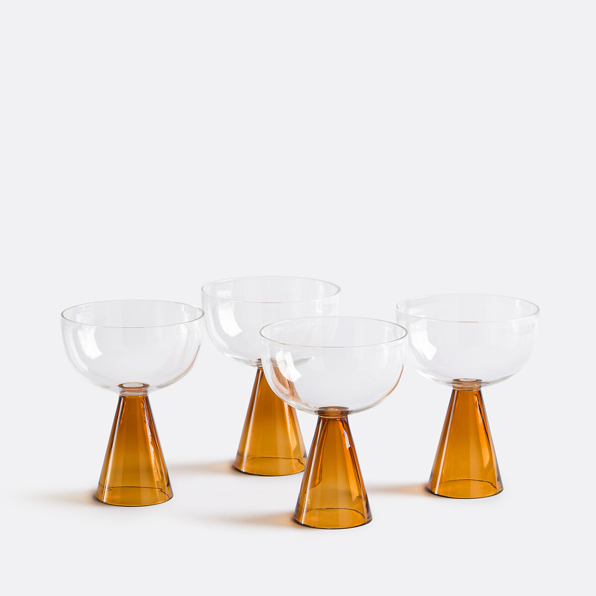 Набор из 4 бокалов из боросиликатного стекла