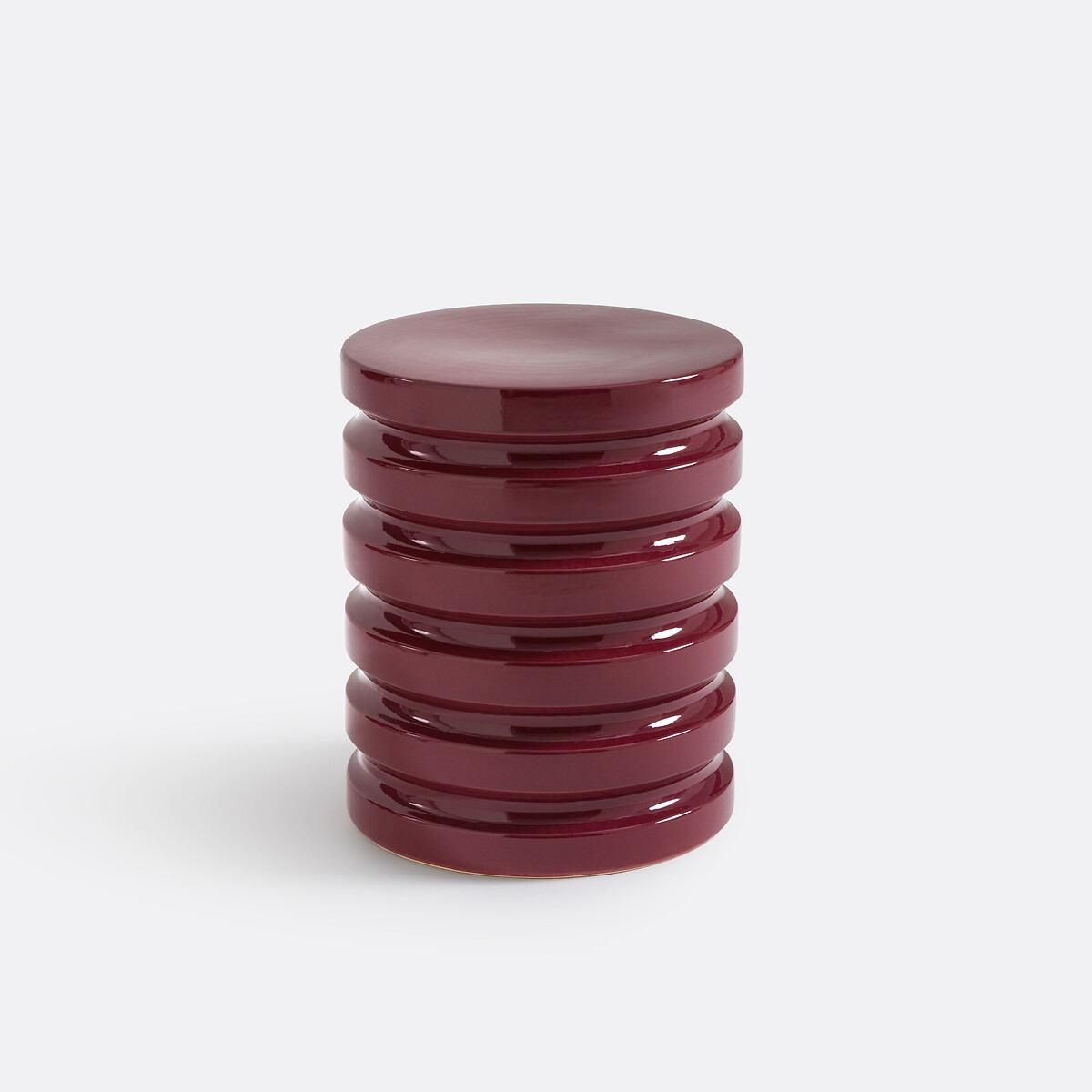 Кофейный столик из керамики(бордо)