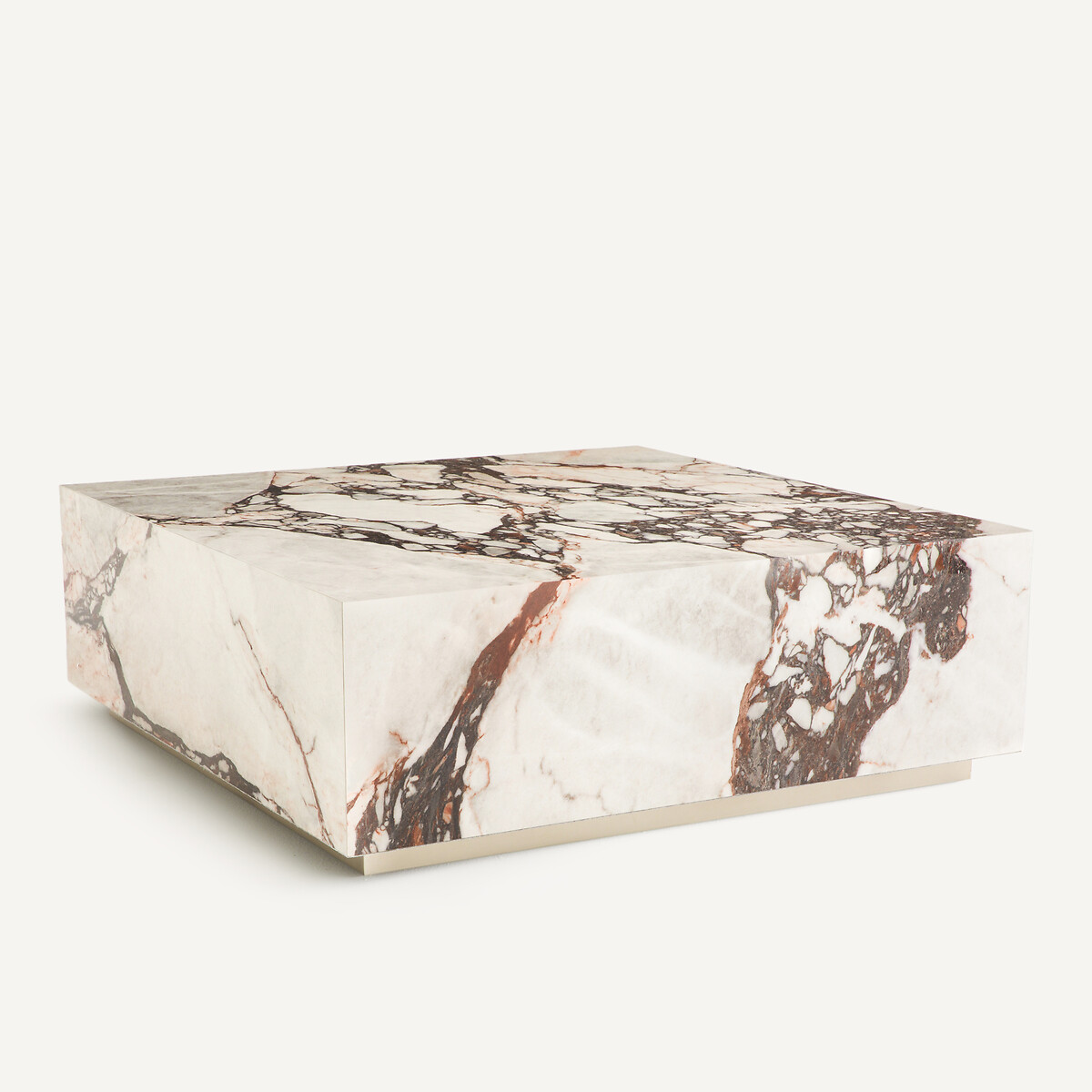 Квадратный журнальный столик, керамика