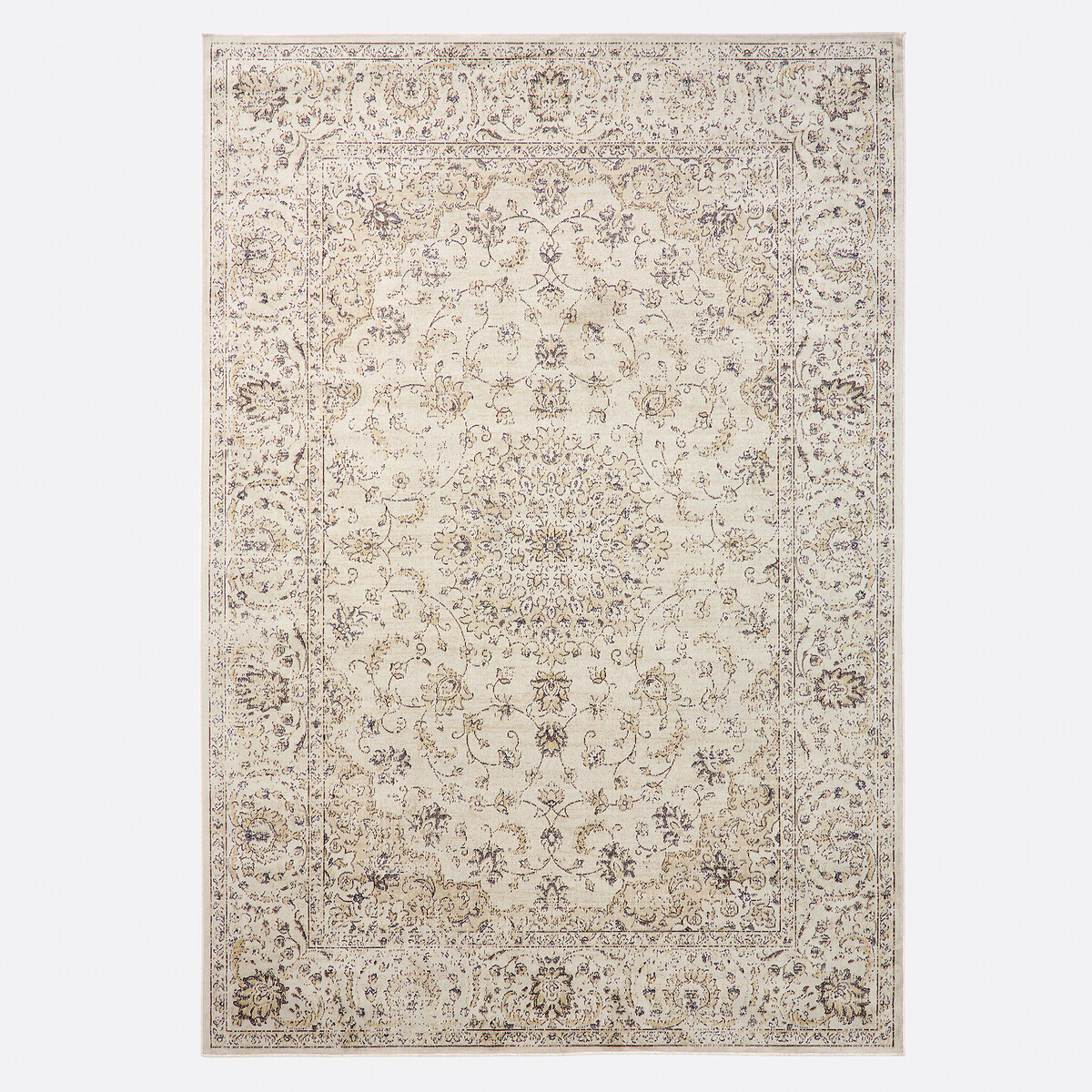 Винтажный ковер, эффект потертости