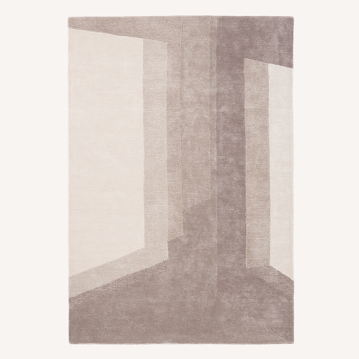 Ковер, тафтинговый вручную, из лиоцелла и шерсти