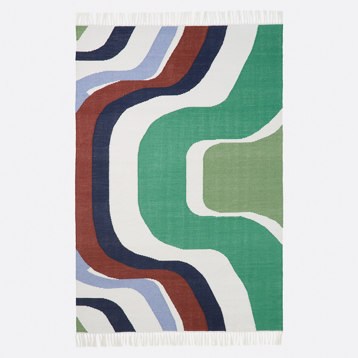 Ковер для помещений и улицы, из переработанного полиэстера