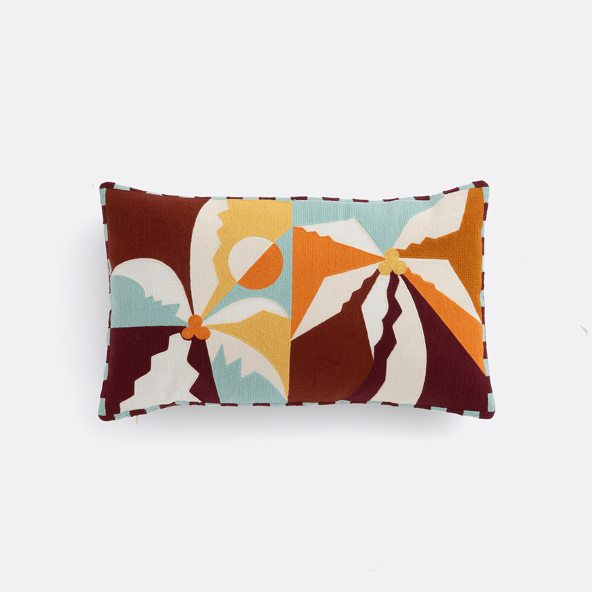 Наволочка для декоративной подушки, прямоугольная, 50х30 см, из хлопка