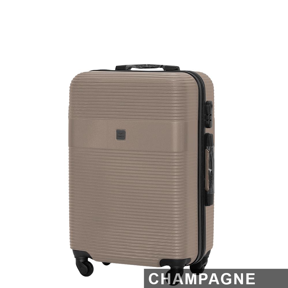 Середня дорожня пластикова валіза WINGS BZ5398 M 24