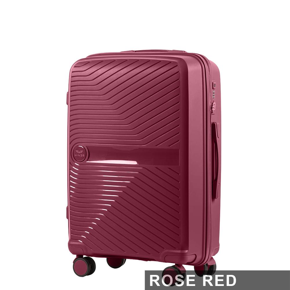 Середня дорожня поліпропіленова валіза WINGS 181-04 M 24
