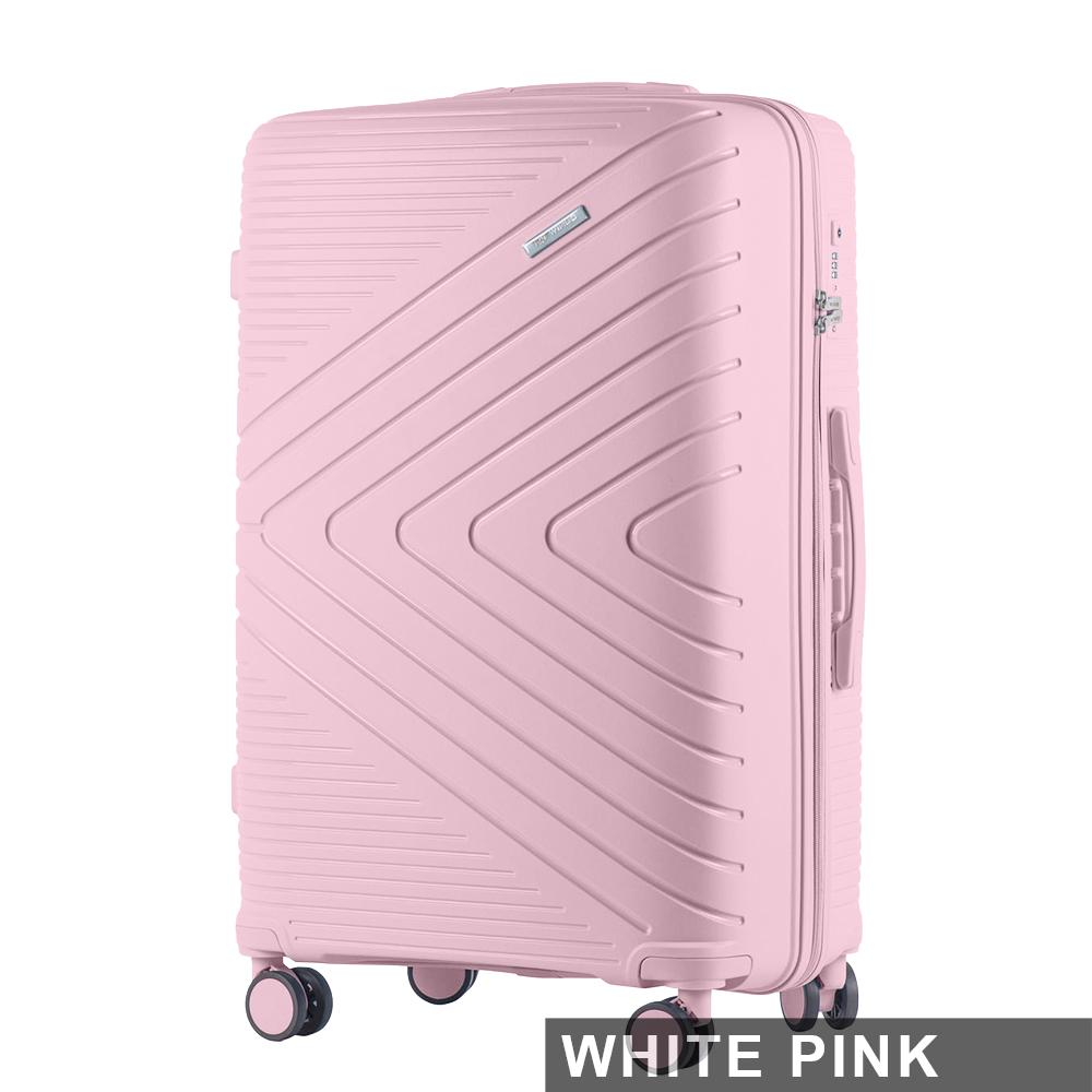 Велика дорожня поліпропіленова валіза WINGS 181-05 L 28