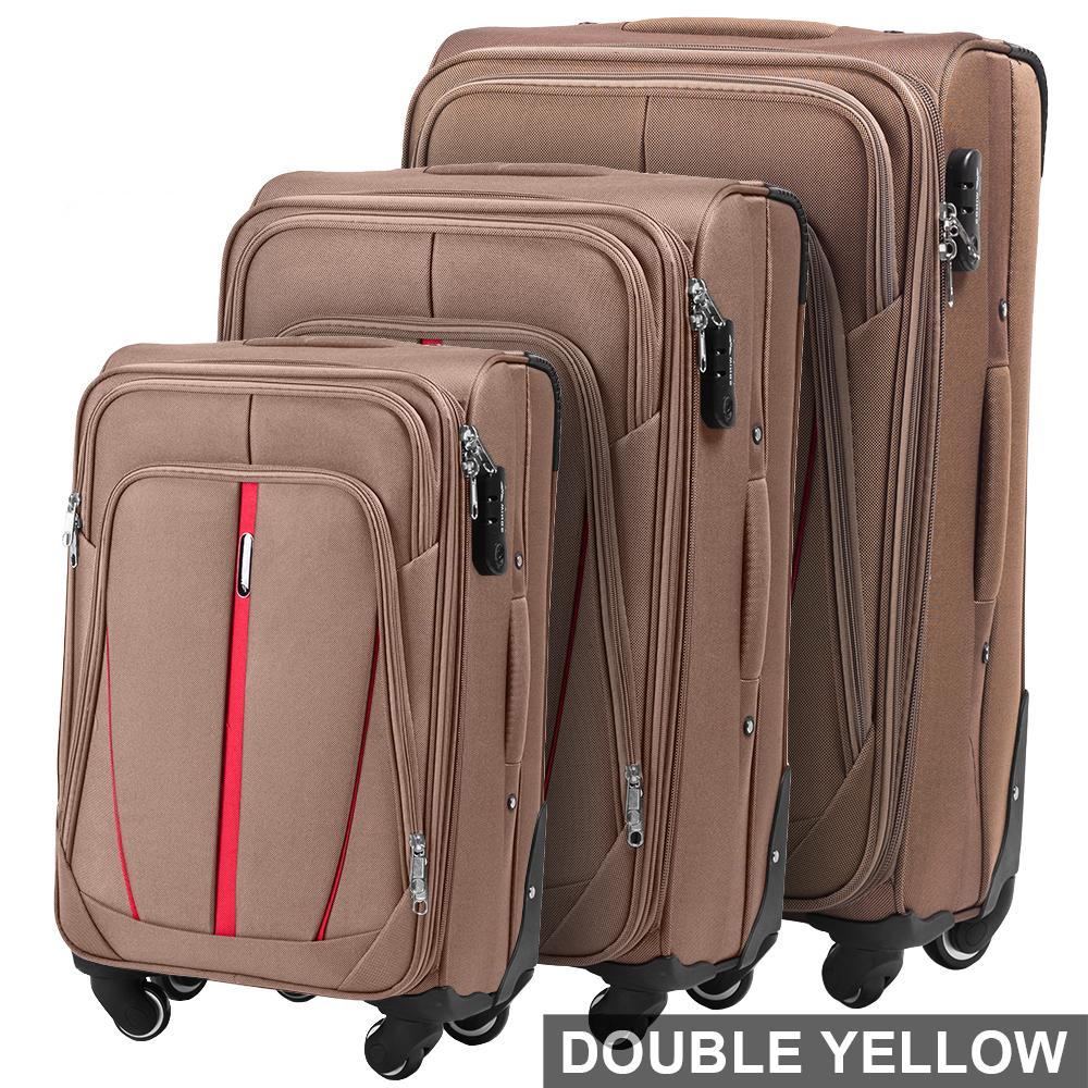 Комплект дорожніх тканинних валіз WINGS 1706 L (28