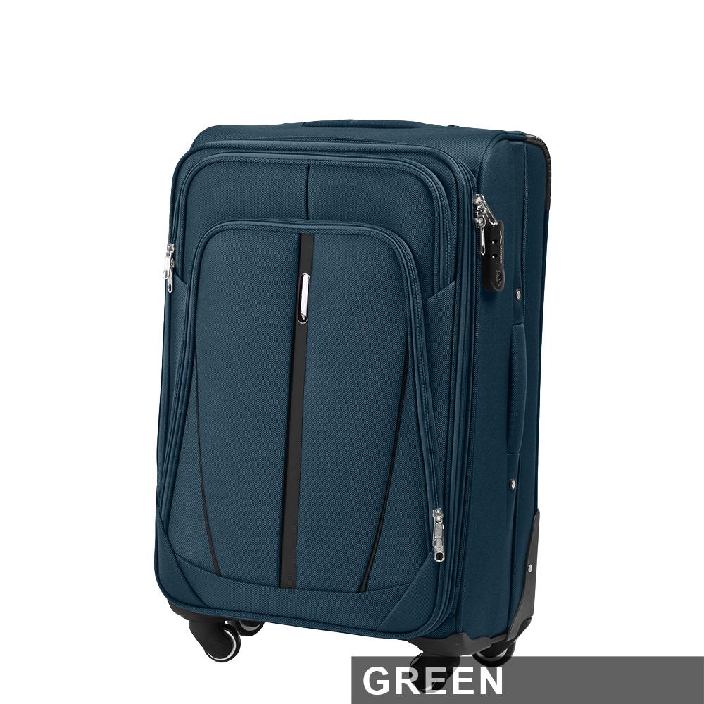 Середня дорожня тканинна валіза WINGS 1706 M 24