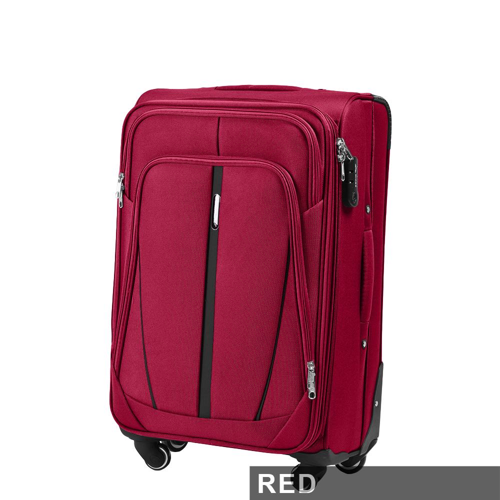 Середня дорожня тканинна валіза WINGS 1706 M 24