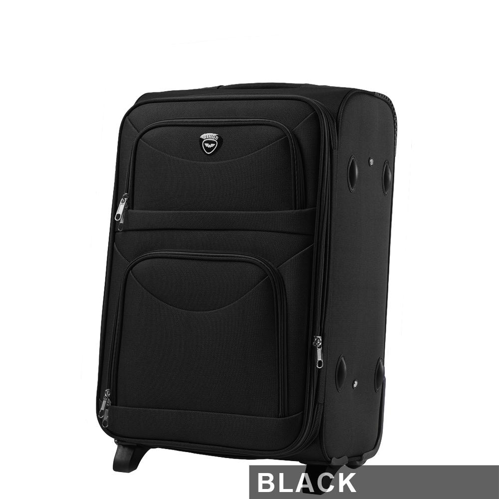 Середня дорожня тканинна валіза WINGS 2149 M 24