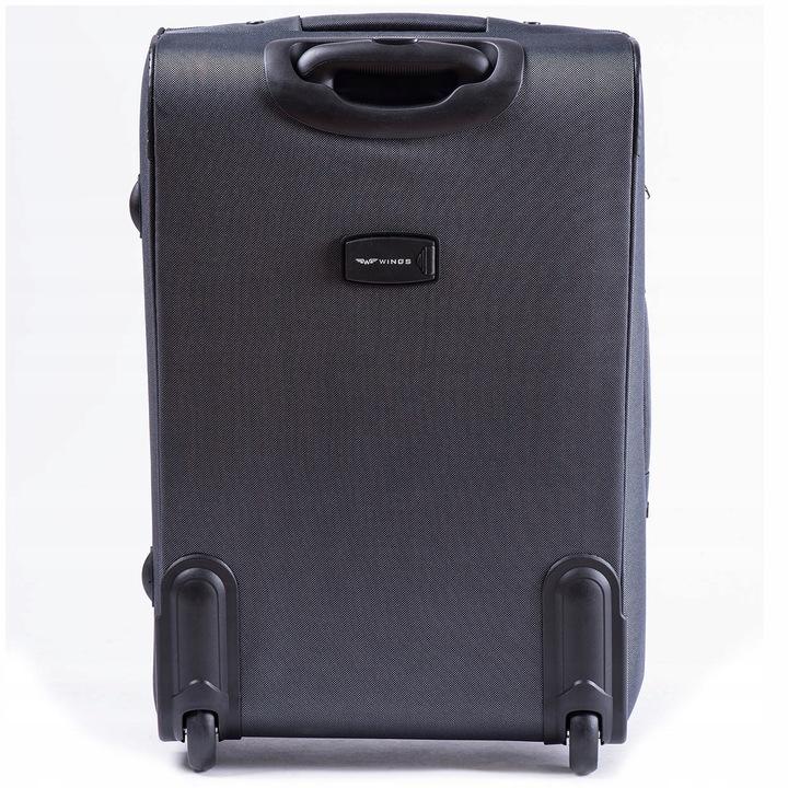 Середня дорожня тканинна валіза WINGS 2149 M 24