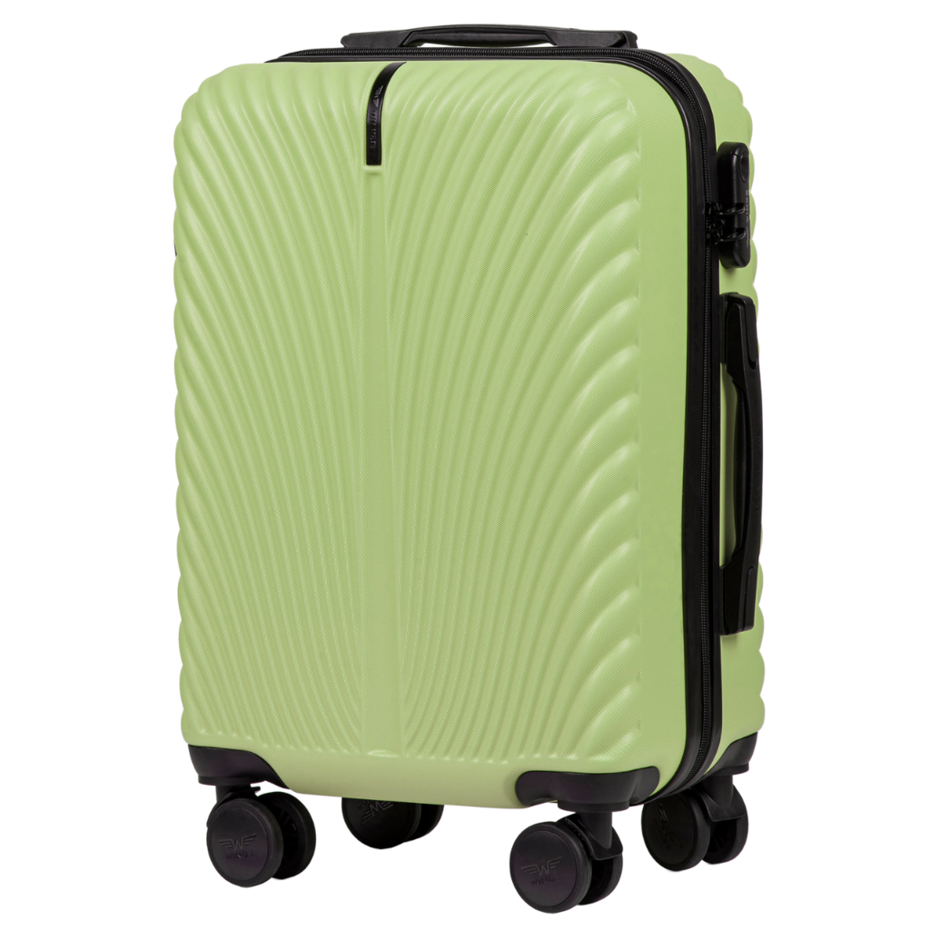 Мала дорожня пластикова валіза WINGS SWAN SN120 S 20"