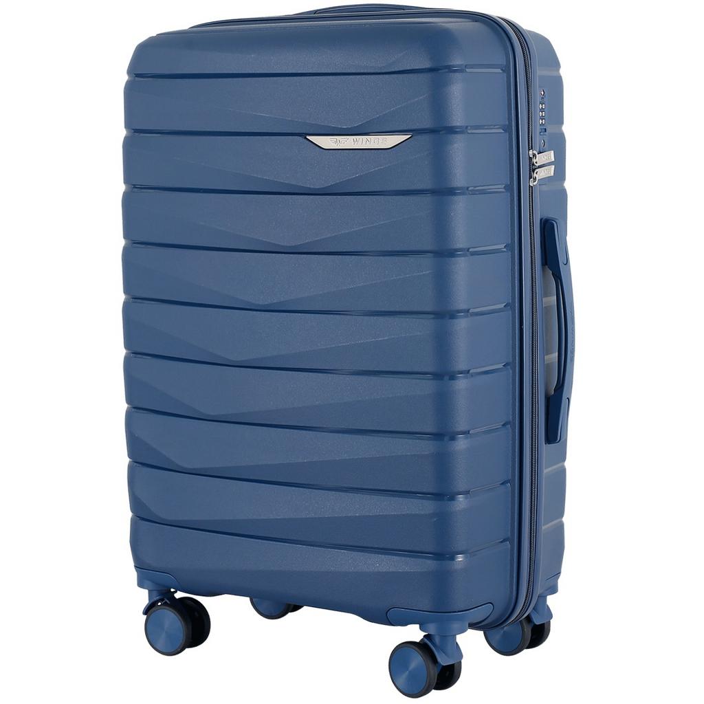 Середня дорожня поліпропіленова валіза WINGS DQZ-01 MURRE M 24