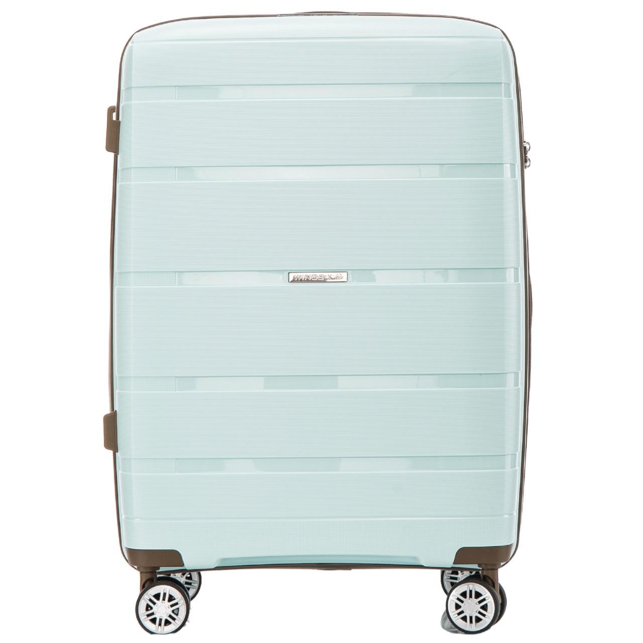 Середня дорожня поліпропіленова валіза WINGS HWF01 HAWFINCH M 24