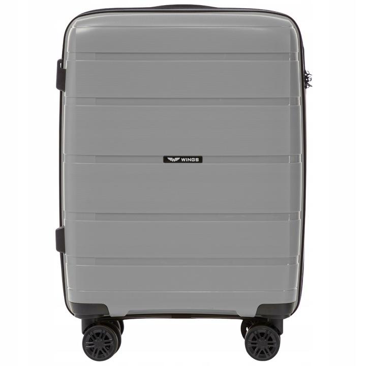 Мала дорожня поліпропіленова валіза WINGS HWF01 HAWFINCH S 20