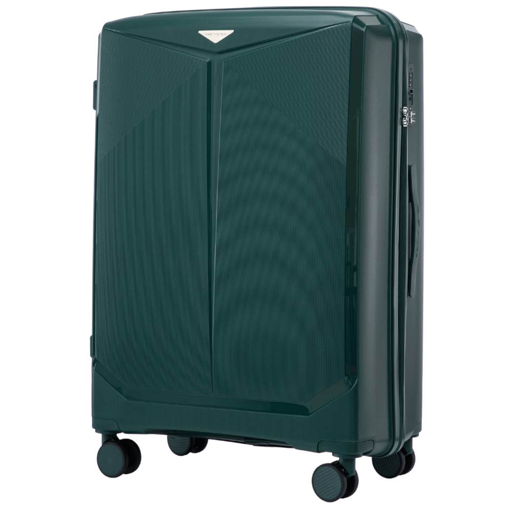 Велика дорожня поліпропіленова валіза WINGS DQZ-02 HOOPOE L 28