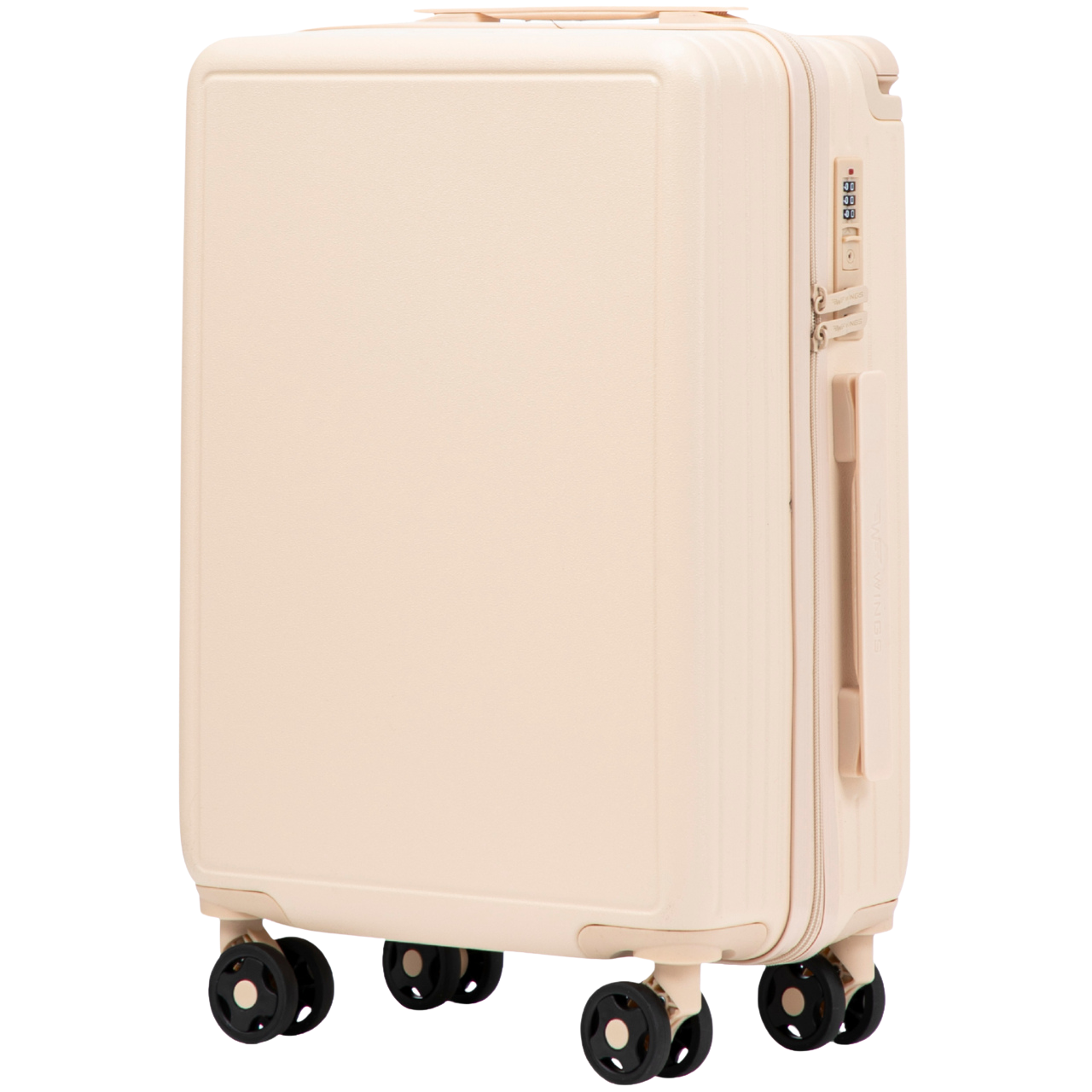 Мала дорожня поліпропіленова  валіза WINGS BUNTING BNT01 S 20"