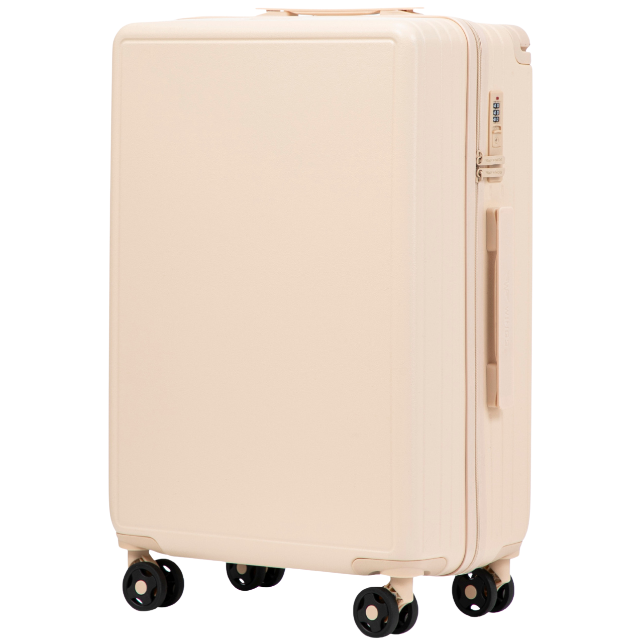 Середня дорожня поліпропіленова  валіза WINGS BUNTING BNT01 M 24"