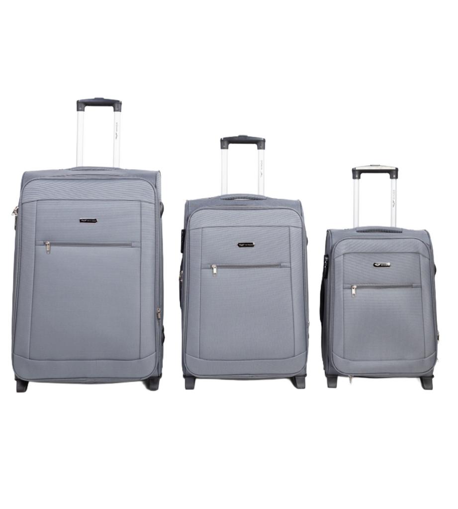 Комплект дорожніх тканинних валіз 1701-2 L (28") + M (24") + S (20")