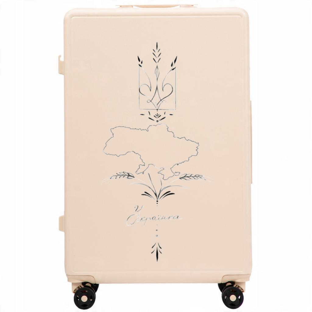 Мала дорожня поліпропіленова  валіза WINGS BUNTING UKR BNT01 S 20"