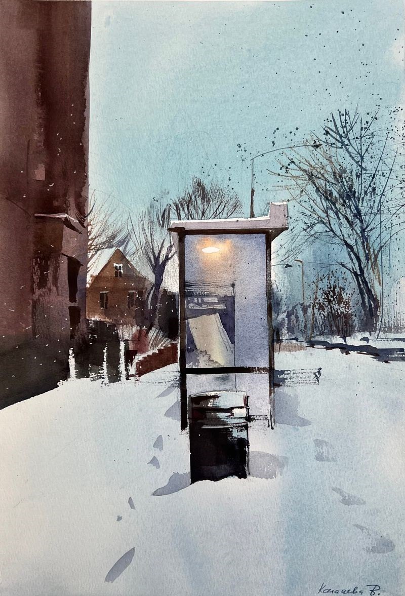 Сумерки в городе