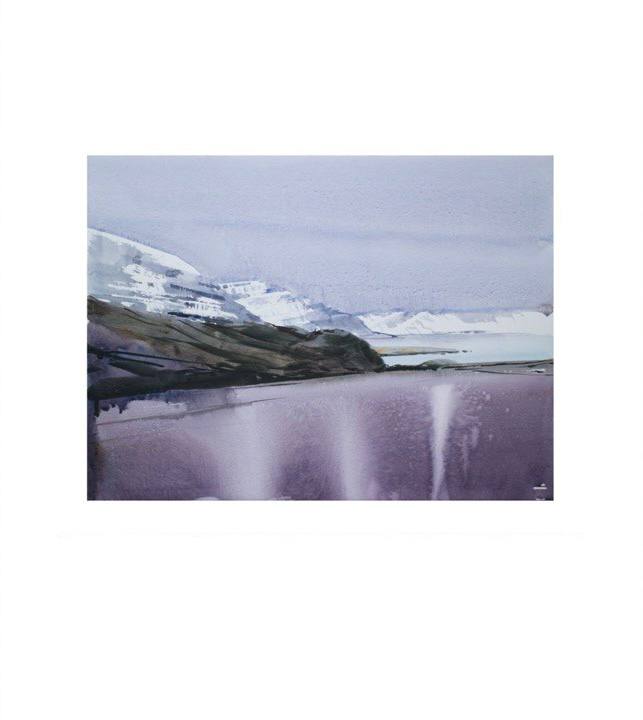 Снег на Фарерах