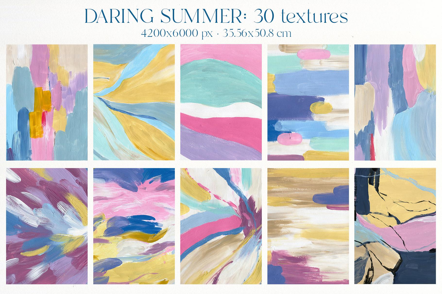 Daring summer abstract background textures