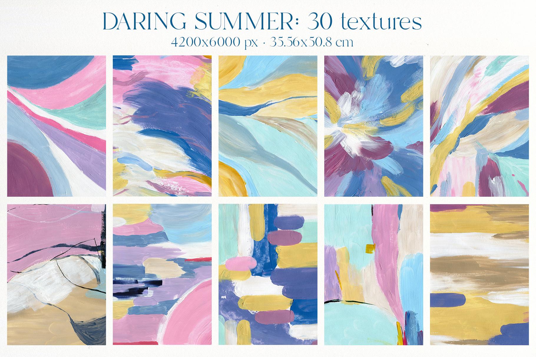 Daring summer abstract background textures