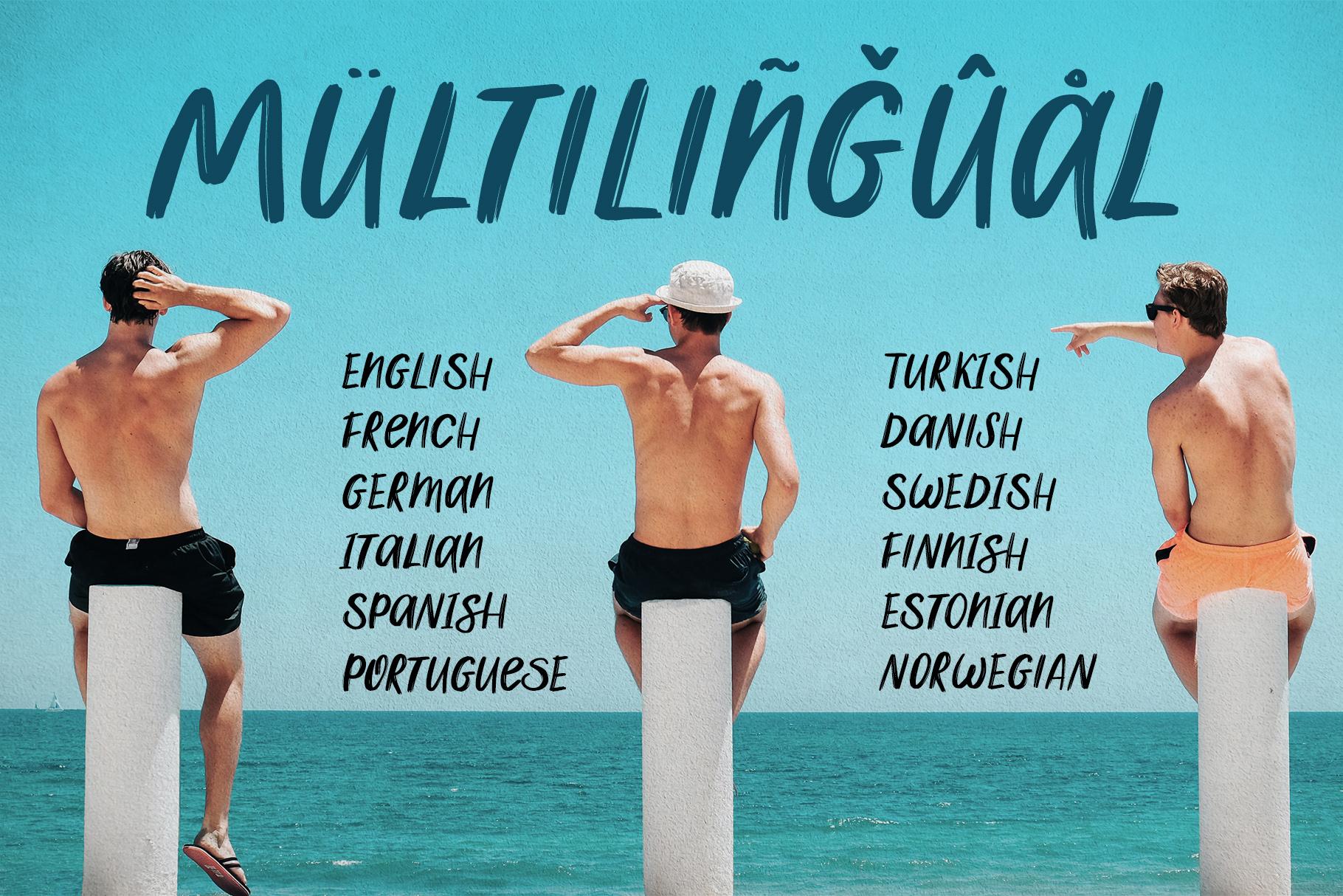Salty Soul handwriting font + sea illustrations