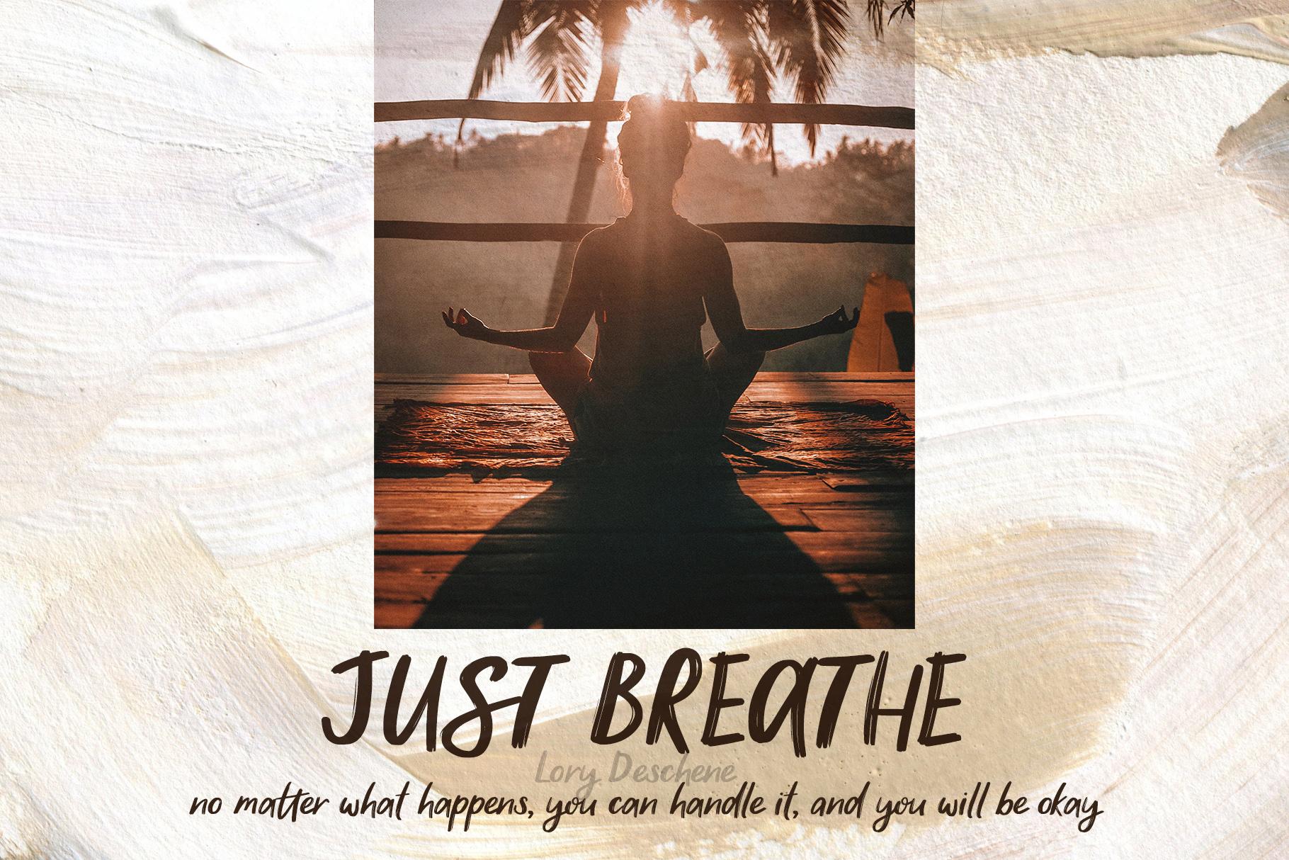 Salty Soul handwriting font + sea illustrations