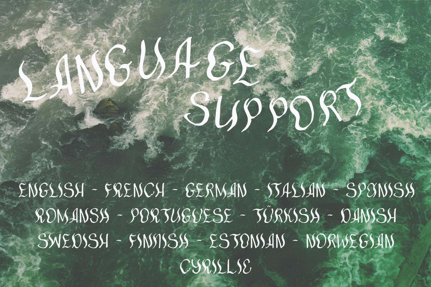 Steep wave handwritting font quirky & wavy
