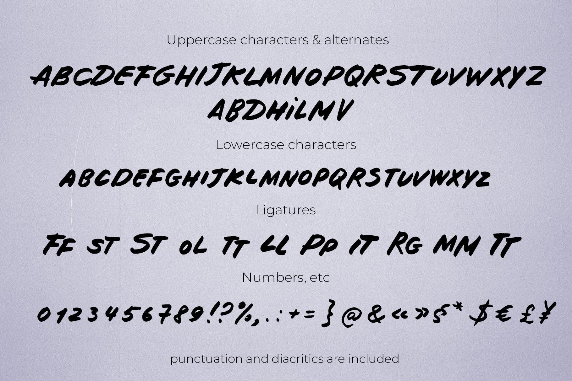 Make your mark marker handwriting font