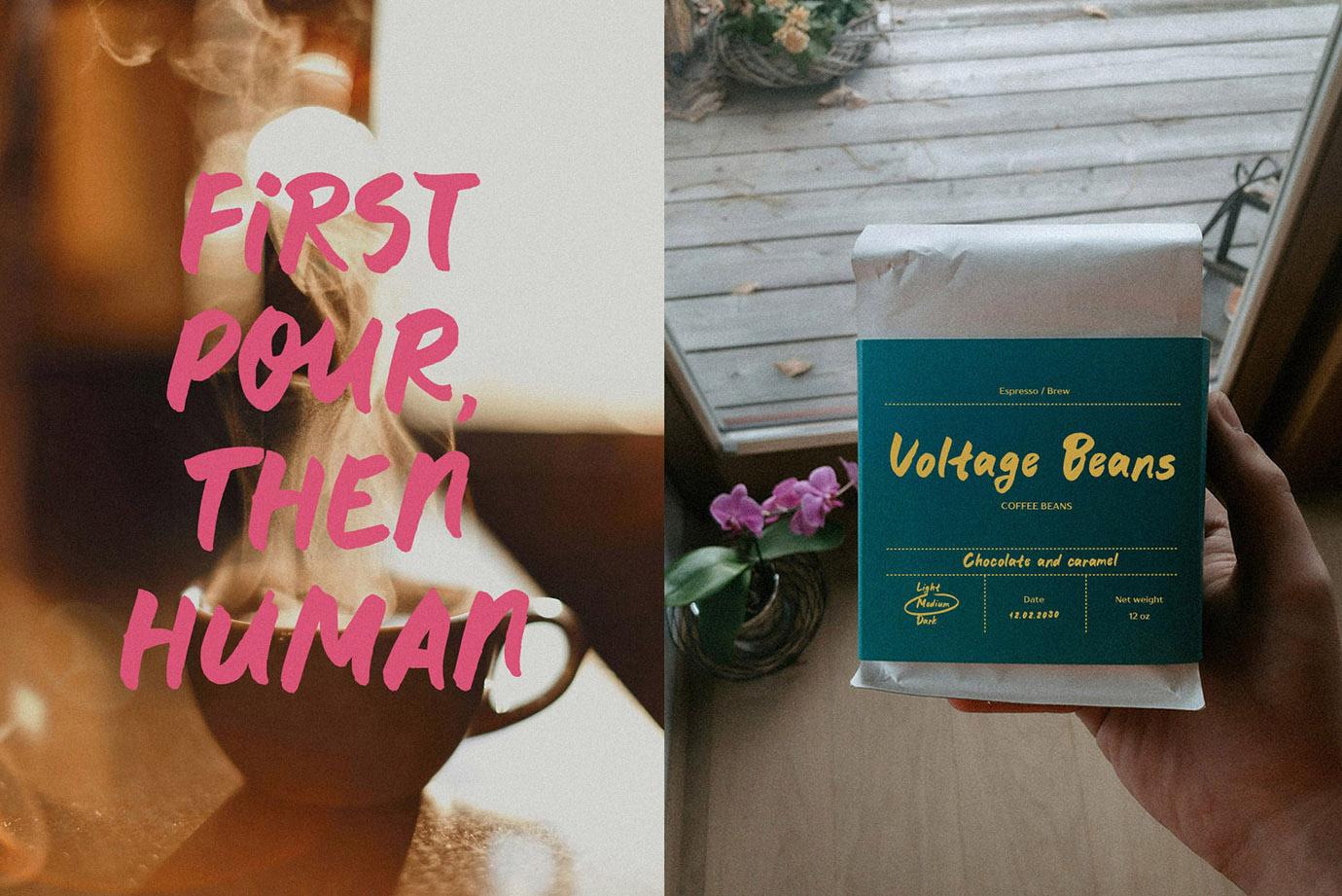 Mark the Moment – Handwritten Marker Font with a Bold Personality