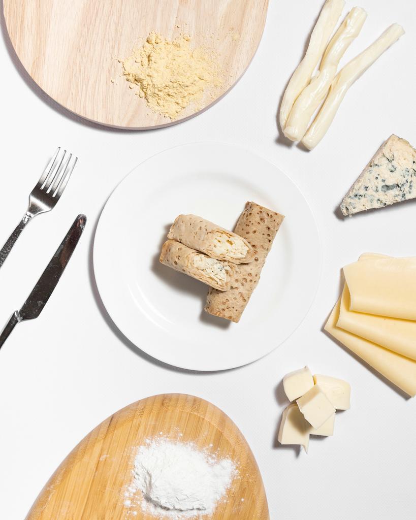 Безглютенові млинці 4 сира