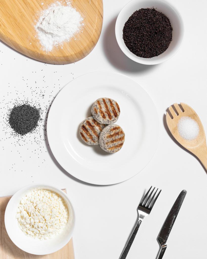 Сирники безлактозні з маком