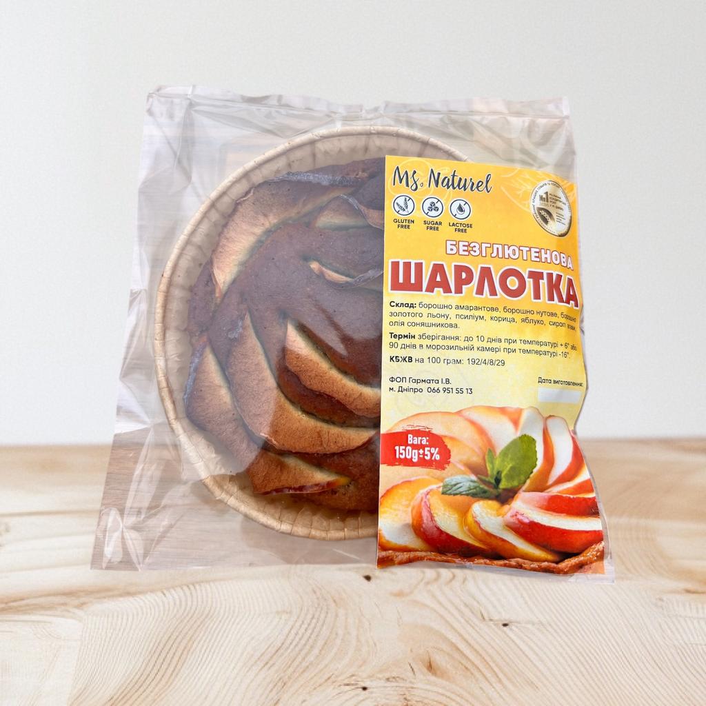 Безглютенова шарлотка