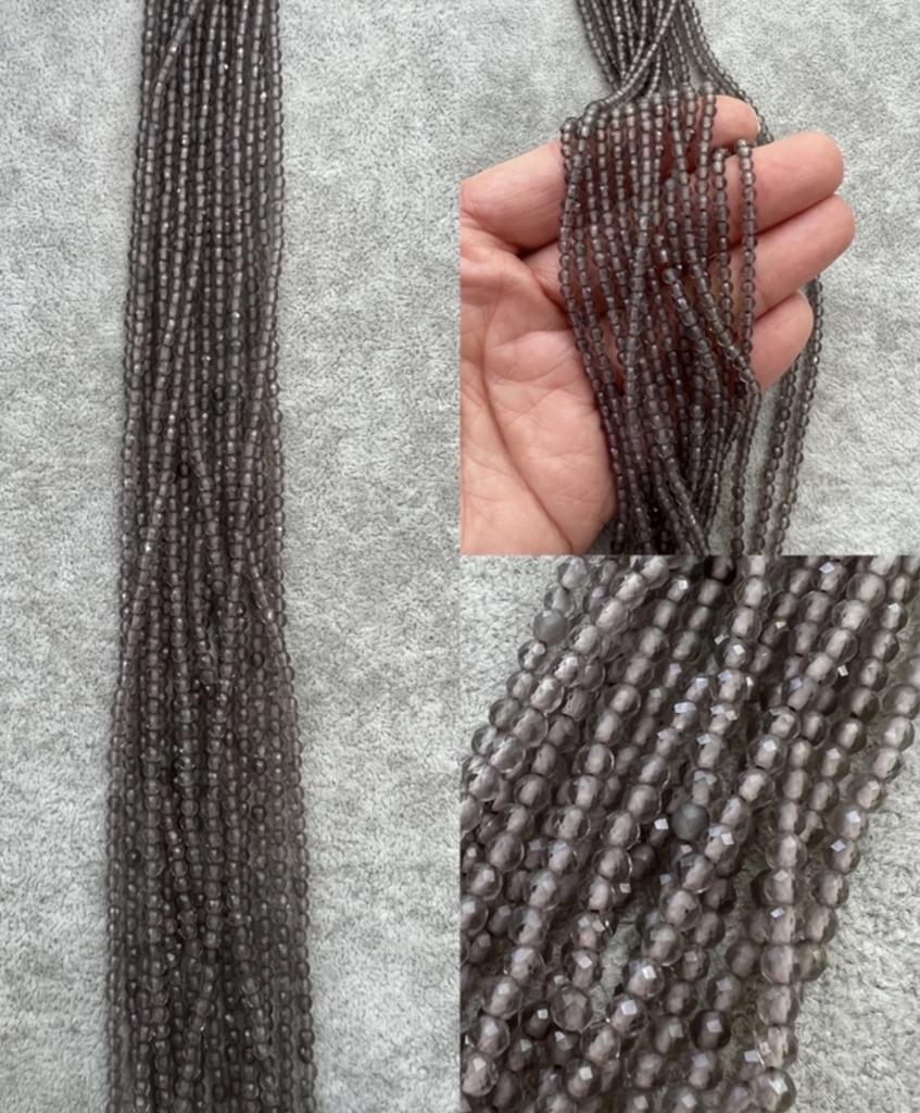 Агат гранёный 2,5 мм