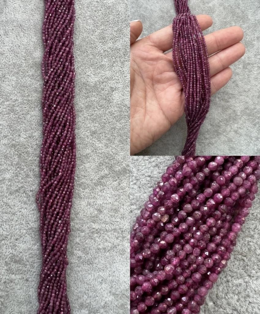 Рубин гранёный 1,8 мм