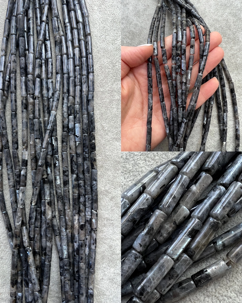 Ларвикит трубочки 13 х 4 мм