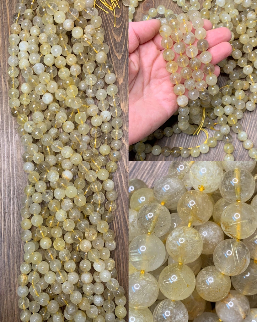 Рутиловый кварц 10 мм