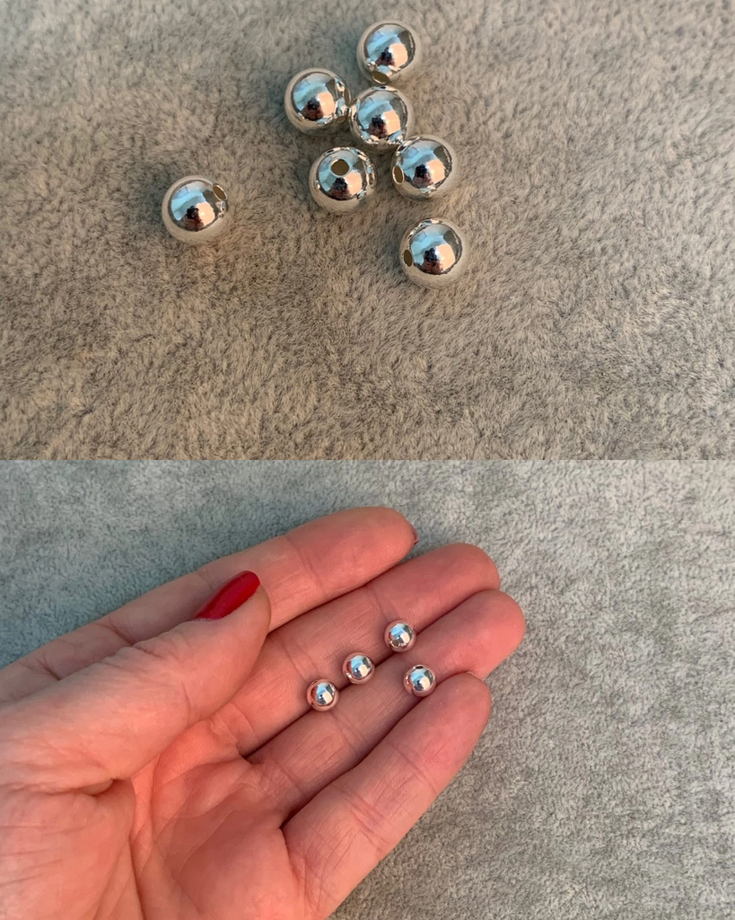 Бусины 925 пр 6 мм