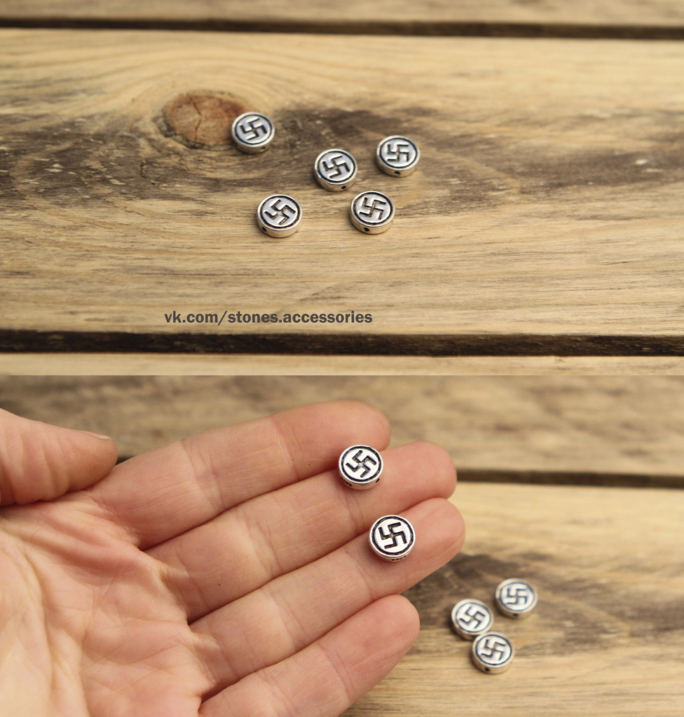 Бусины серебро 925 пр 10 мм