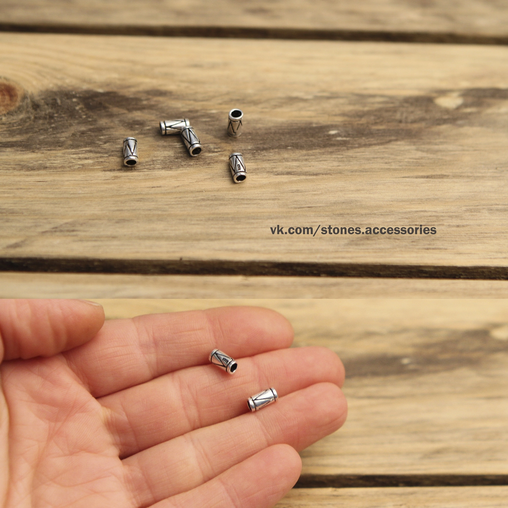 Бусины серебро 925 пр