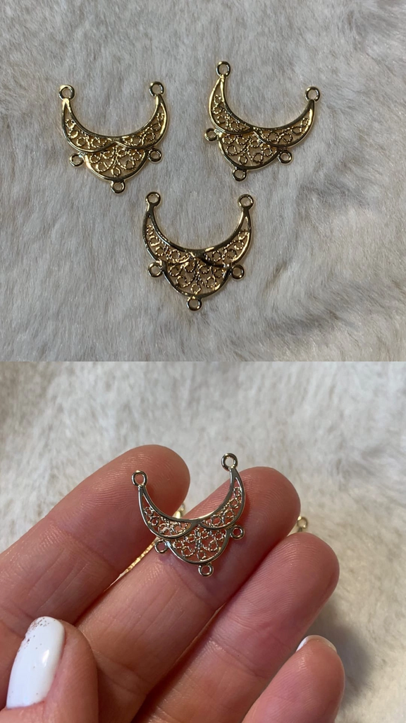 Коннектор с позолотой