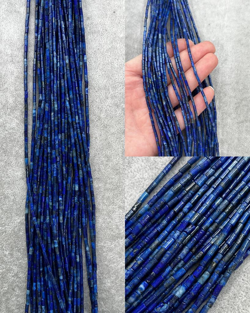 Лазурит трубочки 4 х 2 мм